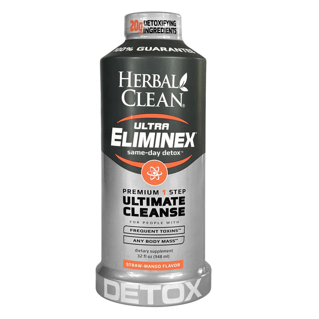 HERBAL CLEAN ULTRA ELIMINEX 32oZ STRAWBERRY MANGO FLAVOR