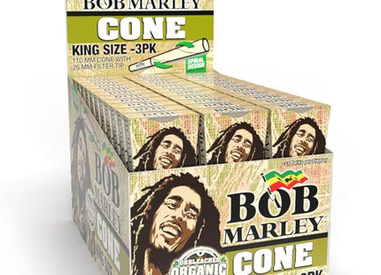 BOB MARLEY ORGANI KS CONE - 3PK