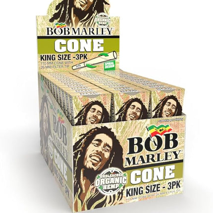 BOB MARLEY ORGANI KS CONE - 3PK