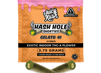 JUICY KUSH 0.75G HASH HOLE 5PK PRE-ROLLS G