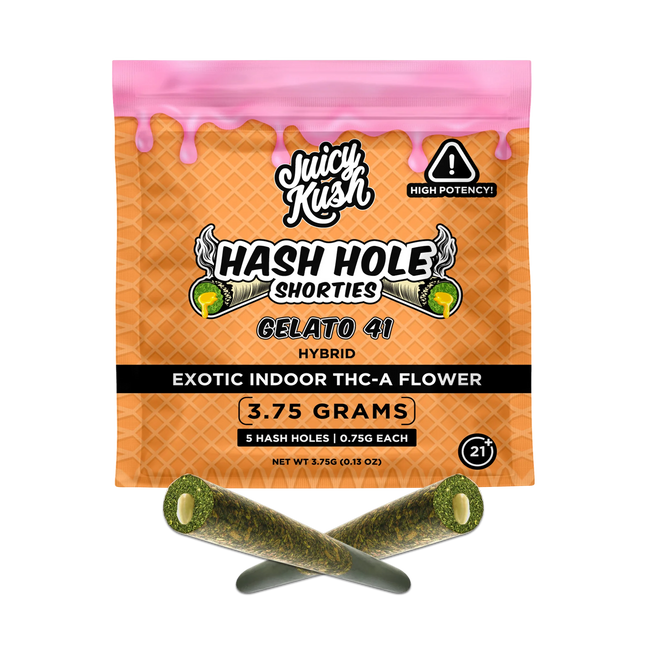 JUICY KUSH 0.75G HASH HOLE 5PK PRE-ROLLS G