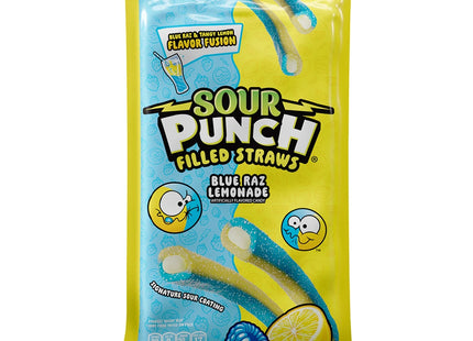 SOUR PUNCH 5oZ FILLED STRAWS BLUE RAZZ LEMONADE 1COUNT