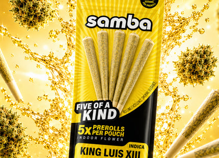 SAMBA FIVE OF A KIND 2G 2PK PRE-ROLLS 10PACKS