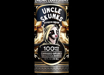 UNCLE SKUNKS 100MG CRAFT SODA 12 FL OZ  24COUNT