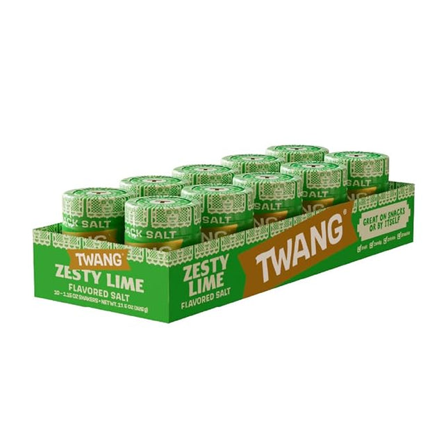 TWANG SHAKERS SALT LIME JARS 10COUNT