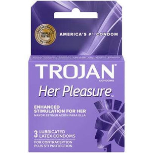 TROJAN HER PLEASURE 6 - 3PK