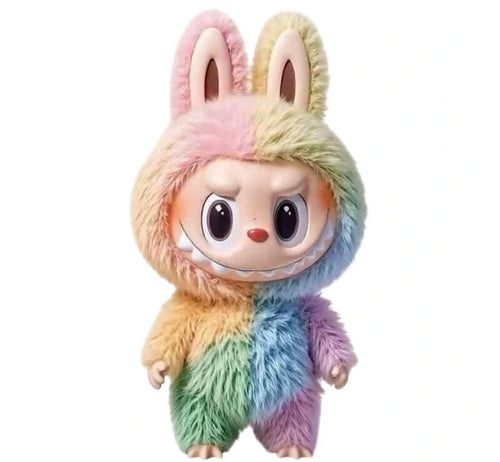 LABUBU DOLL RAINBOW WITH CHAIN