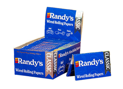RANDY'S 1 1/4 CLASSIC SILVER PAPER 25PACK