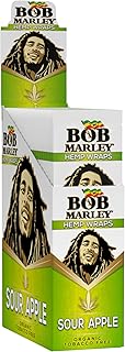 BOB MARLEY WRAP SOUR APPLE-25CT