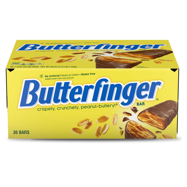 BUTTERFINGER BARS REGULAR SIZE 36COUNT