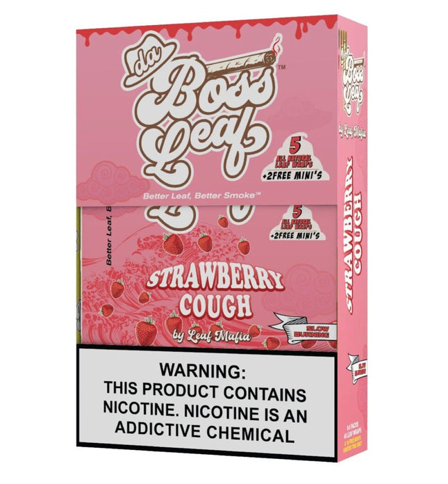 BOSS LEAF 5PK STRAWBERRY COUGH