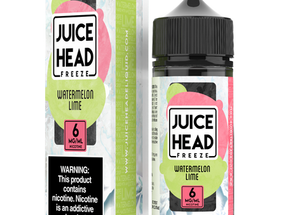 JUICE HEAD FREEZE 6MG E-LIQUID WATERMELON LIME 1COUNT