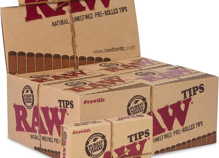 RAW TIPS PRE-ROLLED 20 CT