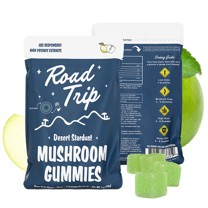 ROADTRIP GUMMIES GREEN APL 10PK