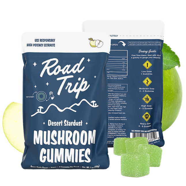 ROADTRIP GUMMIES GREEN APL 10PK