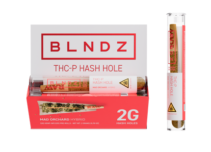 BLNDZ THC-P 2G HASH HOLE PRE-ROLLS 20COUNT