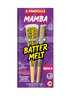 MAMBA BATTER MELT 2.5GRAM EACH PRE-ROLL 10 - 2PKS