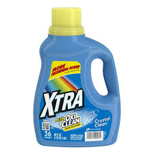 X-TRA DETERGENT LIQUID OXI CLEAN CRYSTAL CLEAR 6COUNT