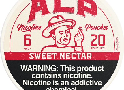 ALP NICOTINE POUCHES 6MG 5 PK