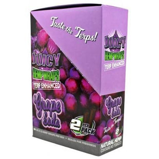 JUICY 2PK HEMP WRAPS   25COUNT