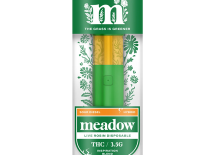 MEADOW LIVE ROSIN 3.5 GRAM DISPOSABLES  PACK OF 6