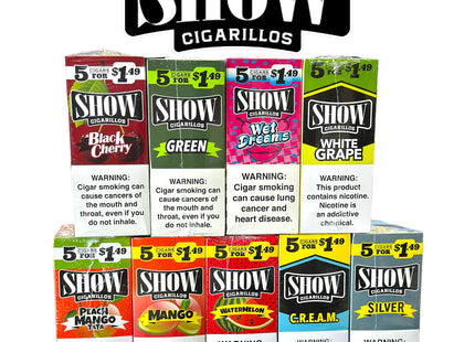 SHOW CIGRILLOS  5/$1.49( 15/5 CT)