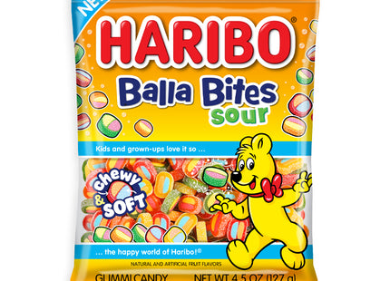 HARIBO 4.5oZ GUMMI CANDY SOUR BALLA BITES 1COUNT