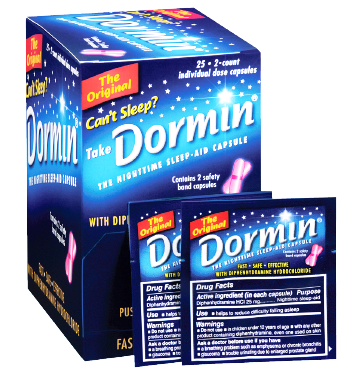 DORMIN 25 COUNT