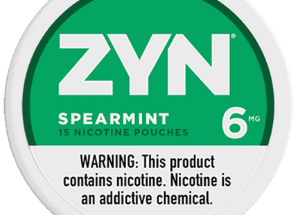 ZYN NICOTINE POUCHES 6MG -  5ROLLS