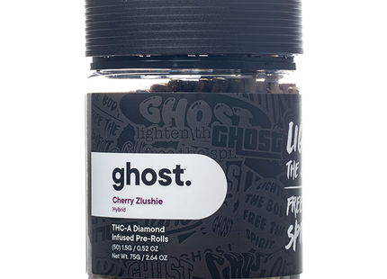 GHOST 1.5G THC-A DIAMOND INFUSED PRE-ROLLS 50COUNT