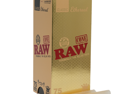 RAW CLASSIC ETHEREAL KING SIZE CONE 75COUNT