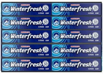 WRIGLEY'S WINTERFRESH 50CENTS GUM 40PACKS