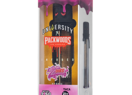 UNIVERSITY x PACKWOODS  2.5G PINK ZABURST
