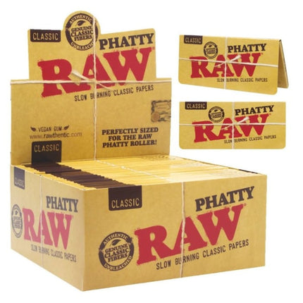 RAW CLASSIC PHATTY PAPER 24BOX
