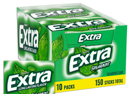 WRIGLEY'S EXTRA SUGARFREE GUM  10PACKS