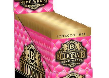 BILLIONAIRE 2PK HEMP WRAPS  25COUNT