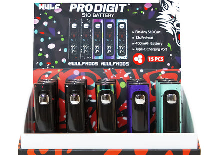WULF PRO DIGIT BATTERY 15PK