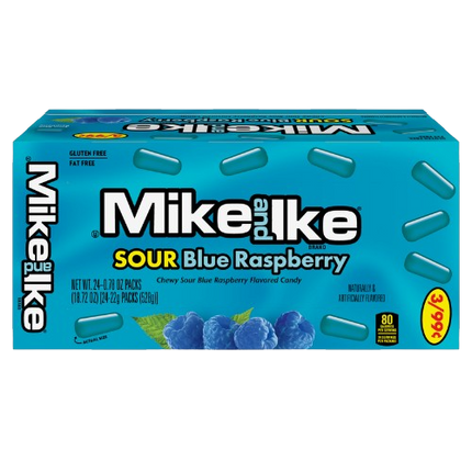 MIKE & IKE SOUR BLUE RASPBERRY