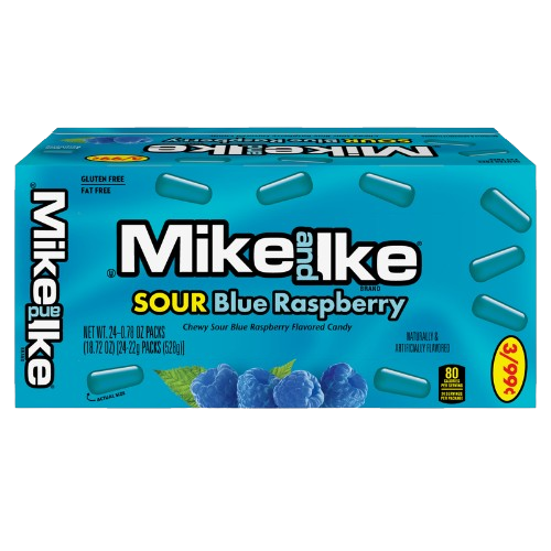 MIKE & IKE SOUR BLUE RASPBERRY