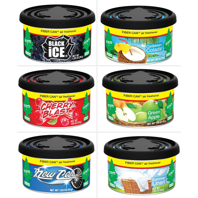 LITTLE TREES FIBER CANS - 12CT