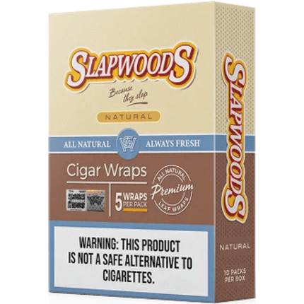 SLAPWOODS- NATURAL -5WRAPS