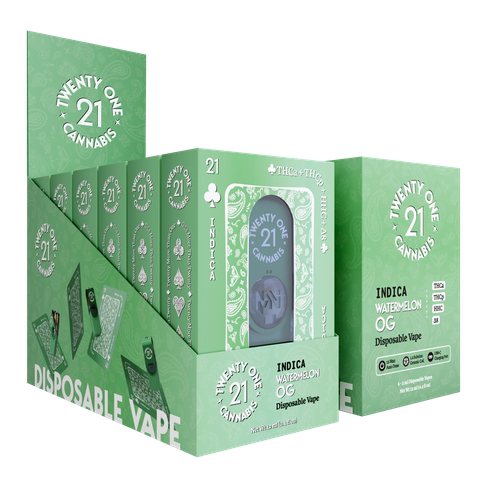 21 2ML DISP WATERMELON OG 6PK