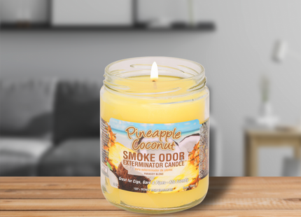 SMOKE ODOR CANDLE   13OZ 1 COUNT