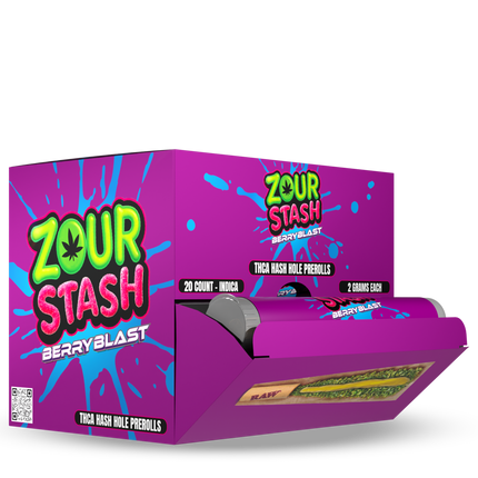 ZOUR STASH 20CT-2G BERRY BLAST