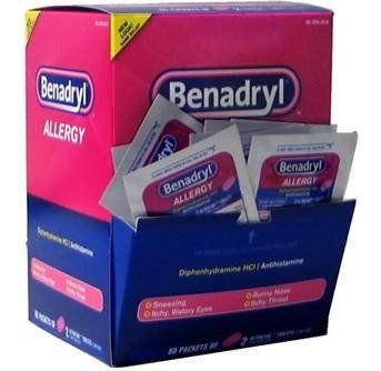 BENADRYL 25 CT