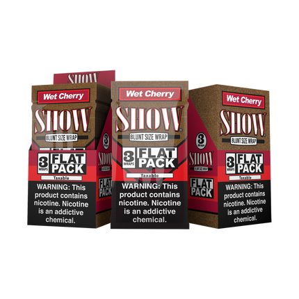SHOW BLUNT WRAP WET&FRUI 25/3CT