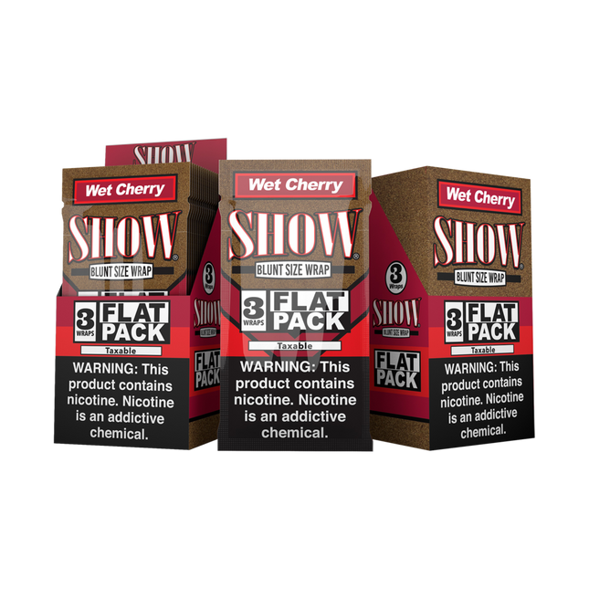 SHOW BLUNT WRAP WET&FRUI 25/3CT