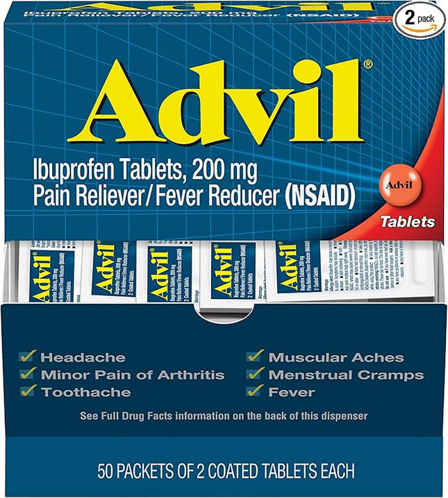 ADVIL - 50 CT/2 PK