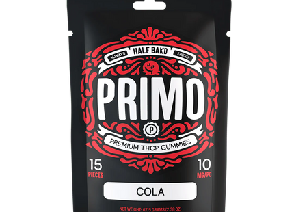 HALF BAK'D PRIMO THCP GUMMIES 15CT/5PK