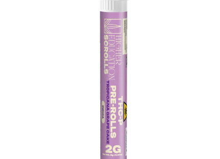 HIGHER EDUCATION SCROLLS 2G THC-P PRE-ROLLS  20COUNT